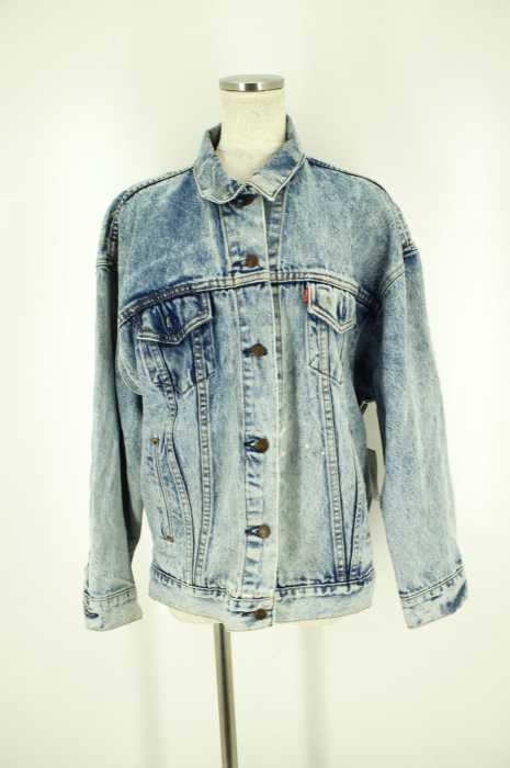 Levi's （リーバイス） ケミカルウォッシュデニムジャケット レディース アウター