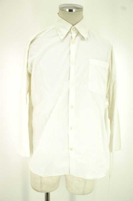 Ann DEMEULEMEESTER (アンドゥムルメステール) カットオフボタンシャツ メンズ トップス