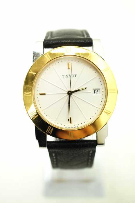 TISSOT(ティソ) L390 レザーベルト メンズ 腕時計