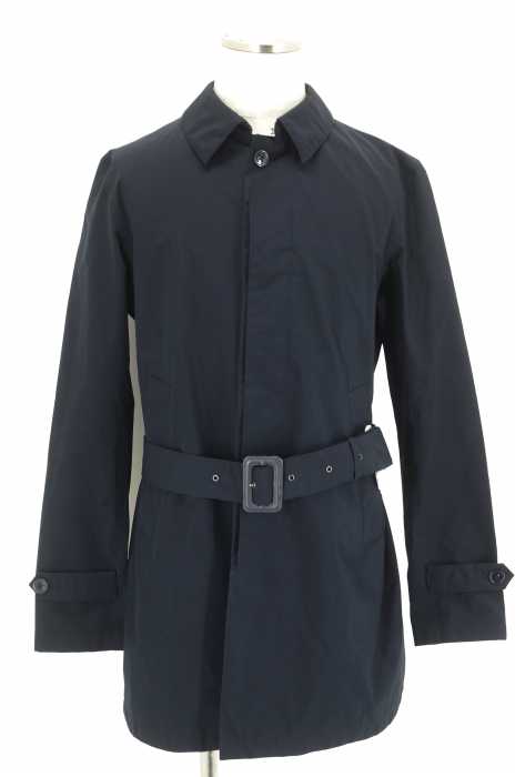 Herno (ヘルノ) LAMINAR GORE-TEX ゴアテックスベルト付 ステンカラーコート メンズ アウター