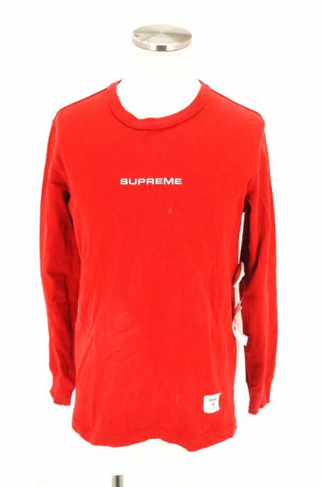 Supreme （シュプリーム） Competition L/S Top フルロゴ刺繍ロンT メンズ トップス