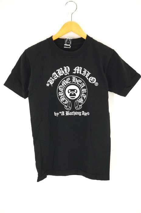 CHROME HEARTS × A Bathing Ape（クロムハーツエイプ） ロゴプリントTシャツ レディース トップス