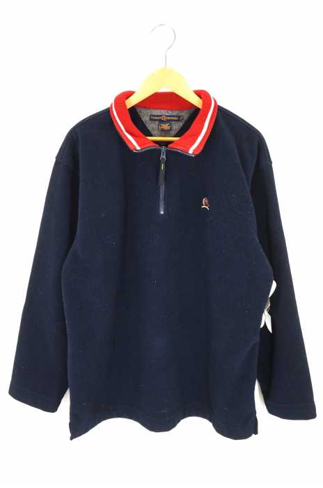 TOMMY HILFIGER （トミーヒルフィガー） 3/1ジップ フリーストップス メンズ トップス