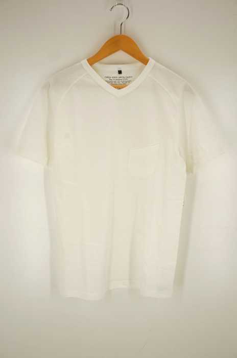 NIGEL CABOURN (ナイジェルケーボン ) OPEN-END SPUN YARN 半袖Tシャツ メンズ トップス