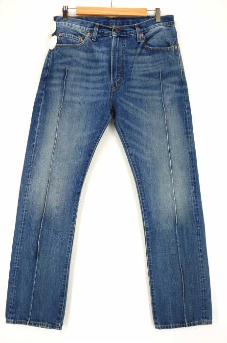 Levi's VintageClothing （リーバイスヴィンテージクロージング） 1967モデル 505 レギュラー フィット ライトインディゴブルー PRESSURE DROP メンズ パンツ