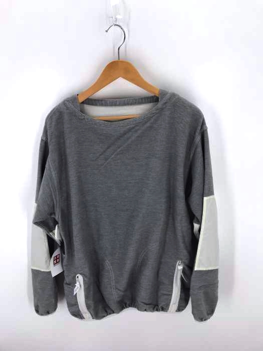 and wander（アンドワンダー） pile denim pullover メンズ トップス