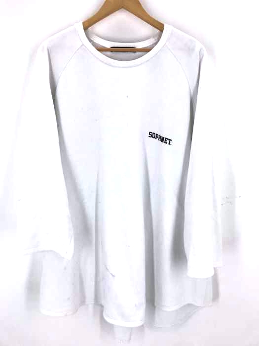 SOPHNET.(ソフネット) 3/4 SLEEVE WIDE SWEAT メンズ トップス