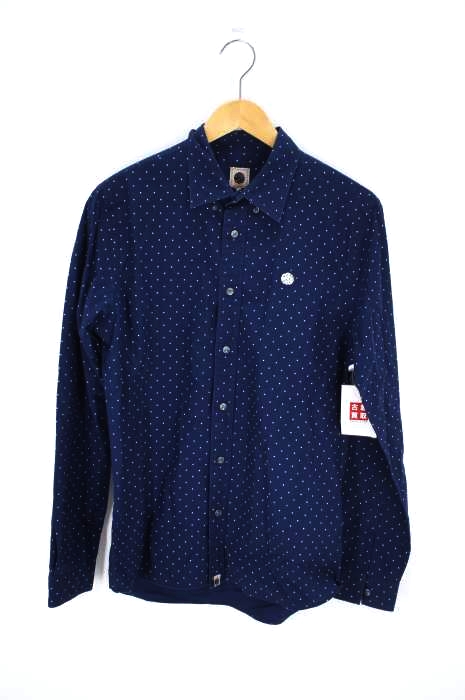 Pretty Green（プリティグリーン） ドット柄長袖シャツ メンズ トップス