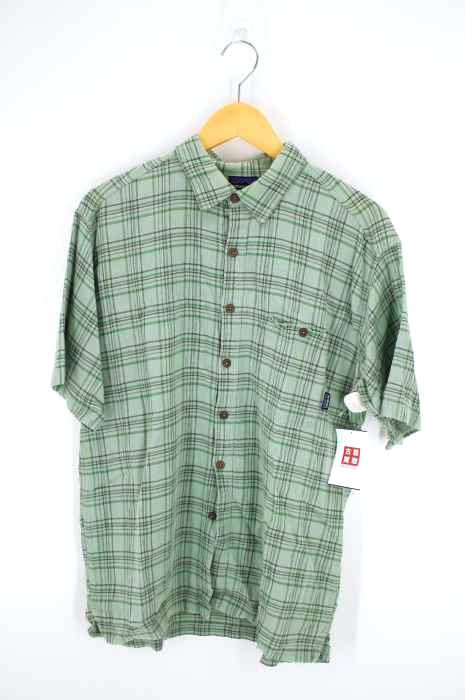 patagonia（パタゴニア） 半袖チェックシャツ メンズ トップス