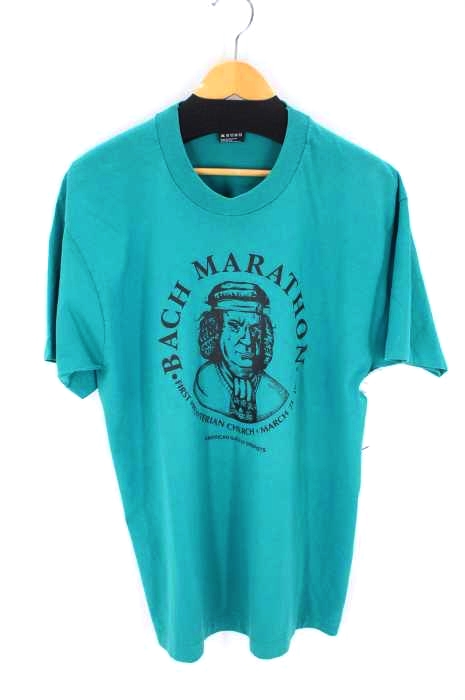 FRUIT OF THE LOOM（フルーツオブザルーム） 90S USA製 BACH MARATHON プリントTシャツ メンズ トップス