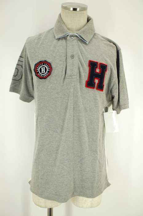 TOMMY HILFIGER （トミーヒルフィガー） ワッペン付きロゴ入りポロシャツ メンズ トップス