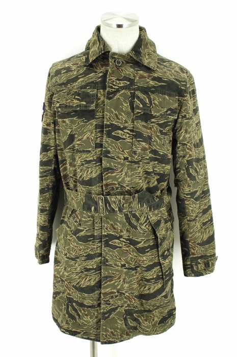 HYSTERIC GLAMOUR （ヒステリックグラマー） ライナー付きカモフラ柄コート メンズ アウター