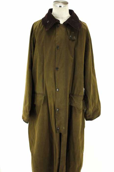 Barbour (バブアー) CLASSIC BURGHLEY ロングオイルドコート メンズ アウター