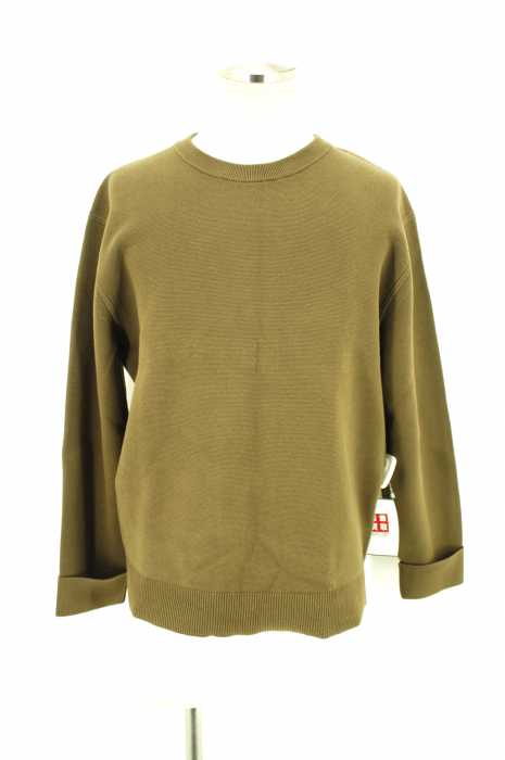 UNIQLO (ユニクロ) コットンナイロンニットトップス メンズ トップス