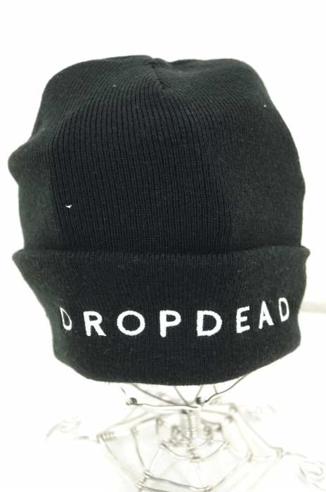 DROPDEAD(ドロップデッド) ロゴ刺繍アクリルニットキャップ メンズ 帽子