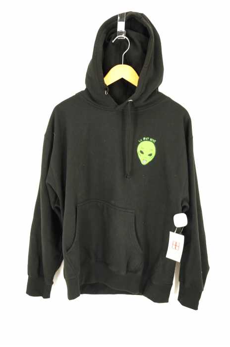 RIPNDIP （リップンディプ） 宇宙人プリントプルオーバーパーカー
