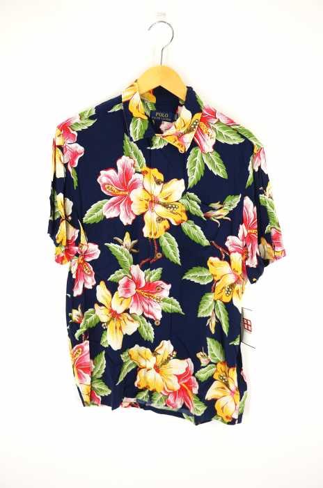 Polo by RALPH LAUREN （ポロバイラルフローレン） レーヨンアロハシャツ メンズ トップス