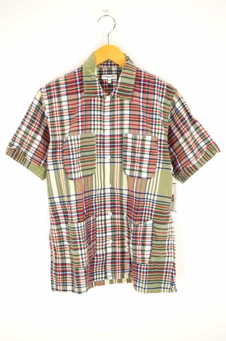 Engineered Garments （エンジニアードガーメンツ） チェックサファリシャツ メンズ トップス