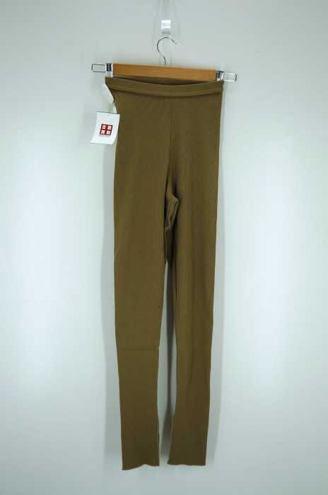 AURALEE （オーラリー） HIGH GAUGE RIB SLIT TIGHTS レディース パンツ