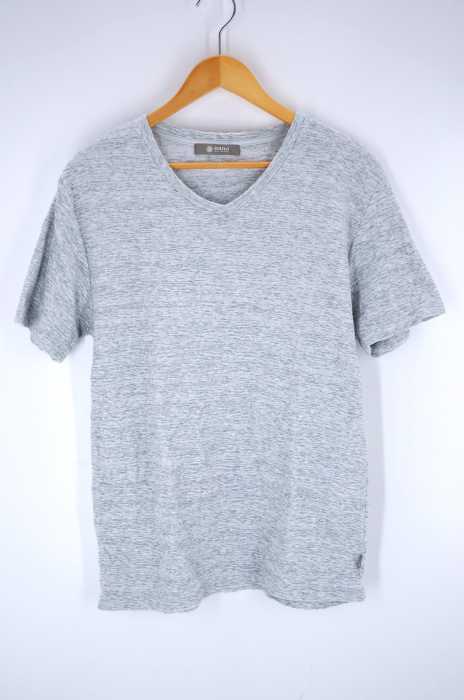 nano universe (ナノユニバース) 霜降り パイル地半袖Tシャツ メンズ トップス