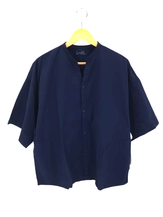 MUJI labo（ムジラボ） バンドカラーオーバーサイズシャツ メンズ トップス