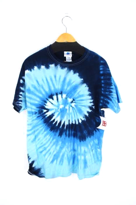 the colortone tie-dye co(カラートーンタイダイコー) レインボーマルチカラータイダイTシャツ メンズ トップス