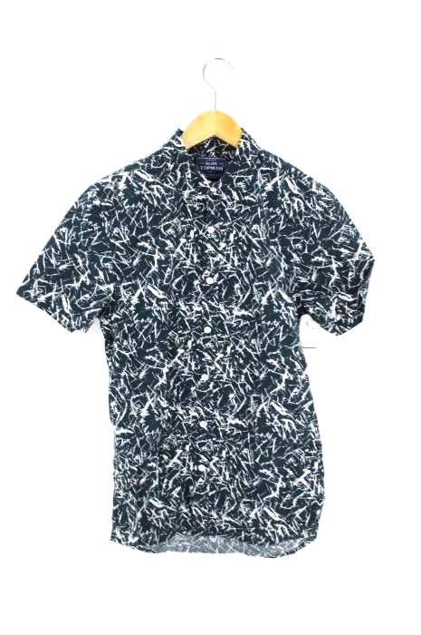 TOPMAN(トップマン) 総柄 半袖 シャツ メンズ トップス