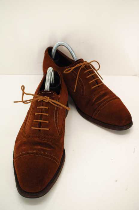 CHEANEY×EDIFICE(チーニー×エディフィス) メダリオンストレートチップドレスシューズ メンズ シューズ