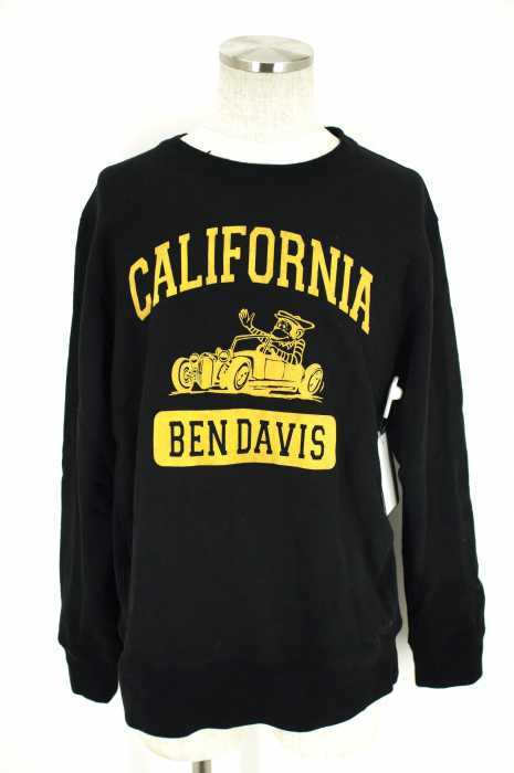 BEN DAVIS （ベンデイビス） プリントスウェットトップス メンズ トップス