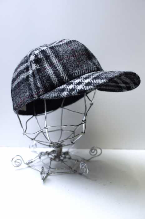 CA4LA × Harris Tweed (カシラ×ハリスツイード) ツイードキャップ メンズ 帽子