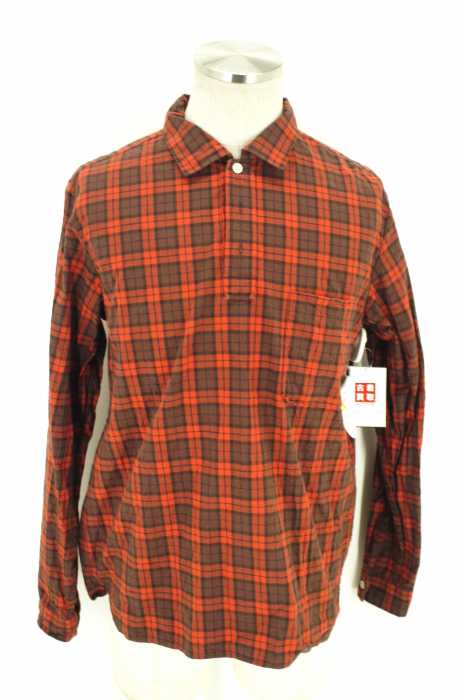 YAECA (ヤエカ) 15AW ボタンシャツプルオーバー メンズ トップス