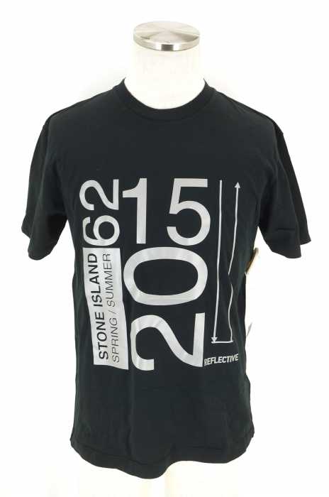 STONE ISLAND (ストーンアイランド) メタリックプリントTシャツ メンズ トップス