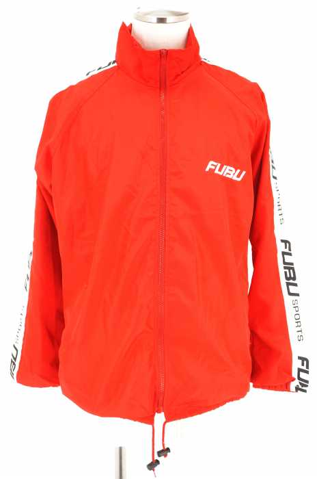 FUBU （フブ） 90年代　アームテープジップアップブルゾン メンズ アウター