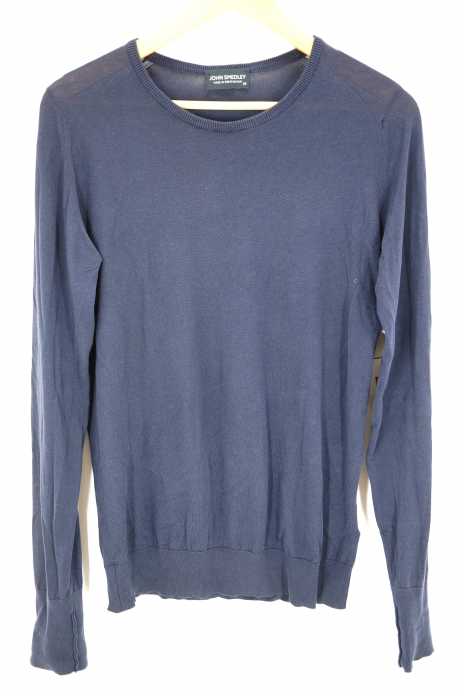 JOHN SMEDLEY （ジョンスメドレー） Uネックコットンニット SEE ISLAND COTTON メンズ トップス