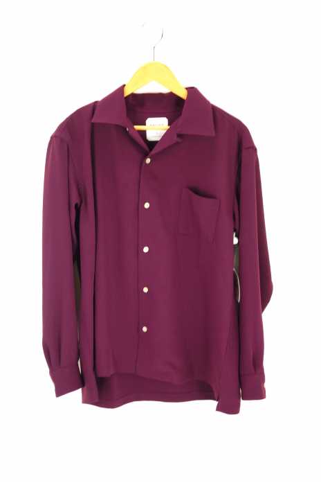 UNITED TOKYO サテンオープンカラーシャツ UNITED TOKYO(ユナイテッドトウキョウ) サテンオープンカラーシャツ