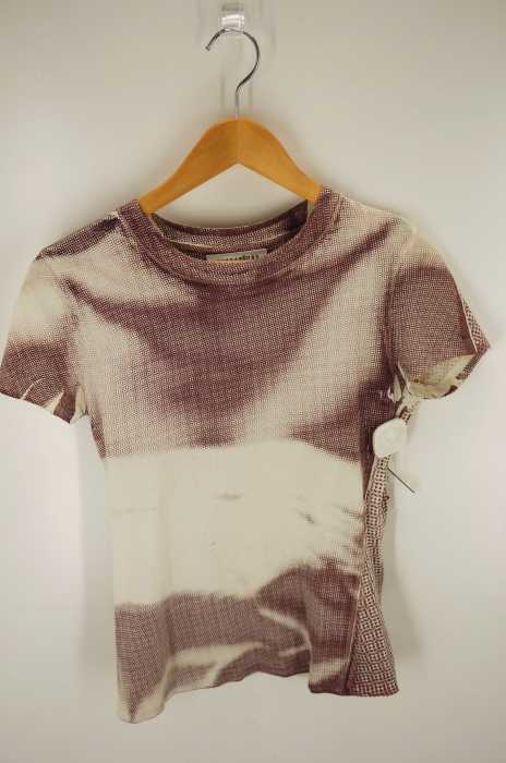 MM6 Maison Margiela （エムエムシックス メゾンマルジェラ） 04SS 転写プリント半袖Tシャツ レディース トップス