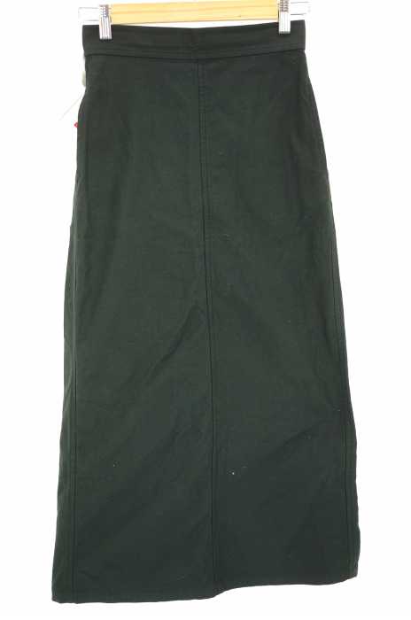 H BEAUTY&YOUTH（エイチ ビューティーアンドユース）（エイチ ビューティーアンドユース） BACK SATIN MAXI SKIRT  バックサテンマキシスカート レディース スカート