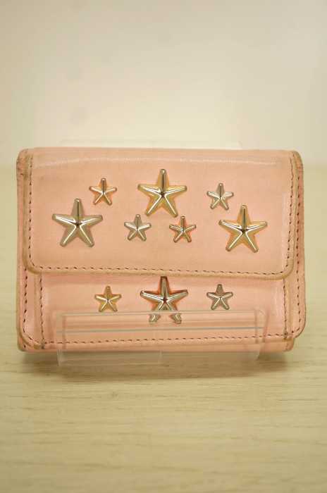 JIMMYCHOO（ジミーチュウ） ミニウォレット　三つ折り財布 レディース 財布・ケース