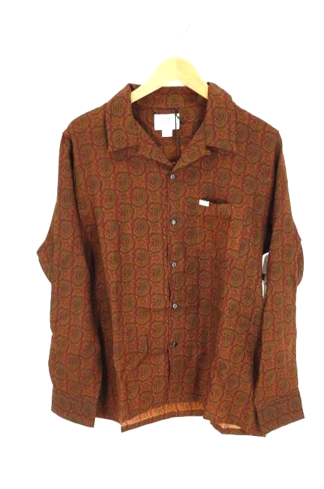 THE CRIMIE(クライミー) WOOL VIYELLA PAISELEY SHIRT メンズ トップス