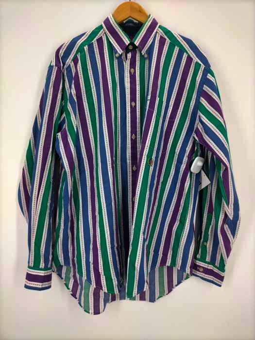 TOMMY HILFIGER（トミーヒルフィガー） ボタンダウンストライプシャツ メンズ トップス