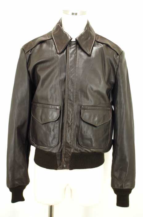 Schott (ショット) A-2レザーフライトジャケット メンズ アウター