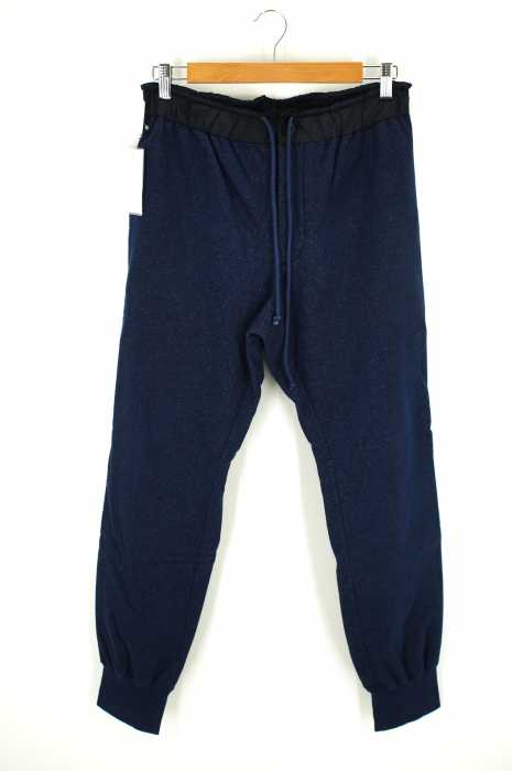 Sacai（サカイ） 14AW ナイロン切替スウェットパンツ メンズ パンツ