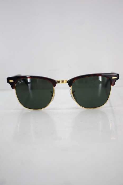 Ray-Ban (レイバン) CLUBMASTER 鼈甲柄アイウェア メンズ ファッション雑貨