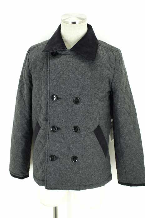 Palme d'Or （パルムドール） 15AW 襟コーデュロイキルティングブルゾン メンズ アウター