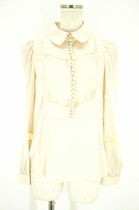 DRESS DRESS by KEITA MARUYAMA （ドレスドレスバイケイタマルヤマ） レース切替プルオーバー レディース トップス