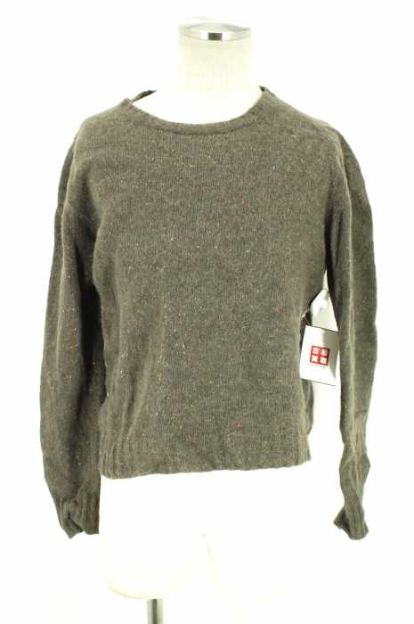GRAY for BEAUTY & YOUTH UNITED ARROWS アルパカ リングヤーン クルーネックニット メンズ トップス