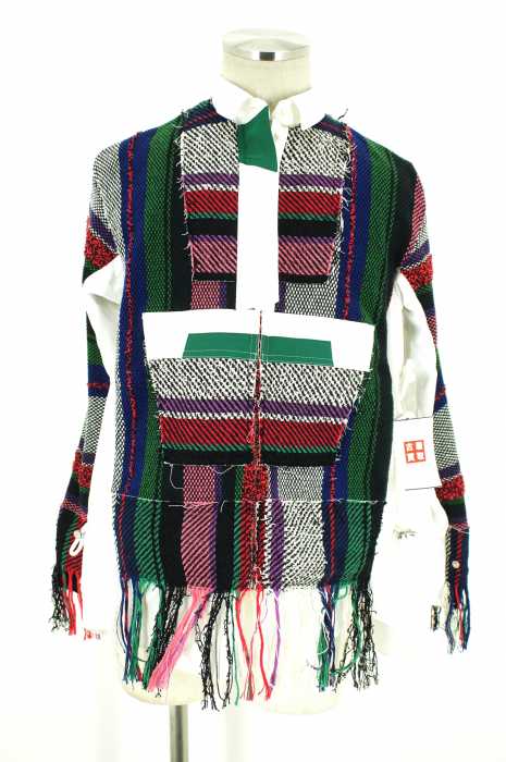Sacai (サカイ) Mexican Stripe Dress レディース アウター