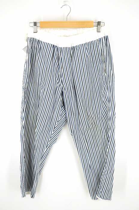08sircus （ゼロエイトサーカス） 14SS　ストライプ柄 メンズ パンツ