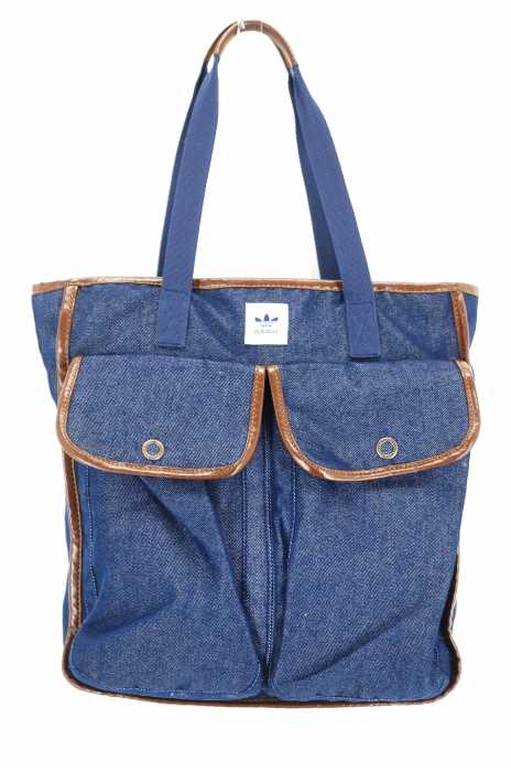 adidas (アディダス) Shopper Denim デニムトートバッグ メンズ バッグ