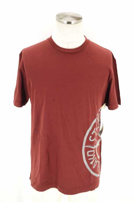 STONE ISLAND （ストーンアイランド） Regular Fit　サイトプリントTシャツ メンズ トップス